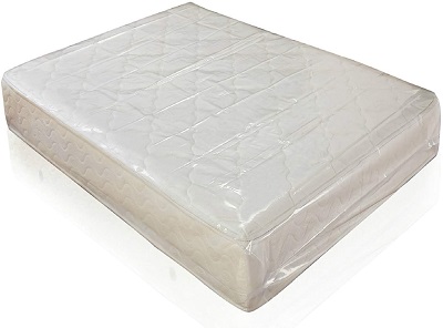 1 x Heavy Duty King Size Mattress Removal Poly Cover Bag